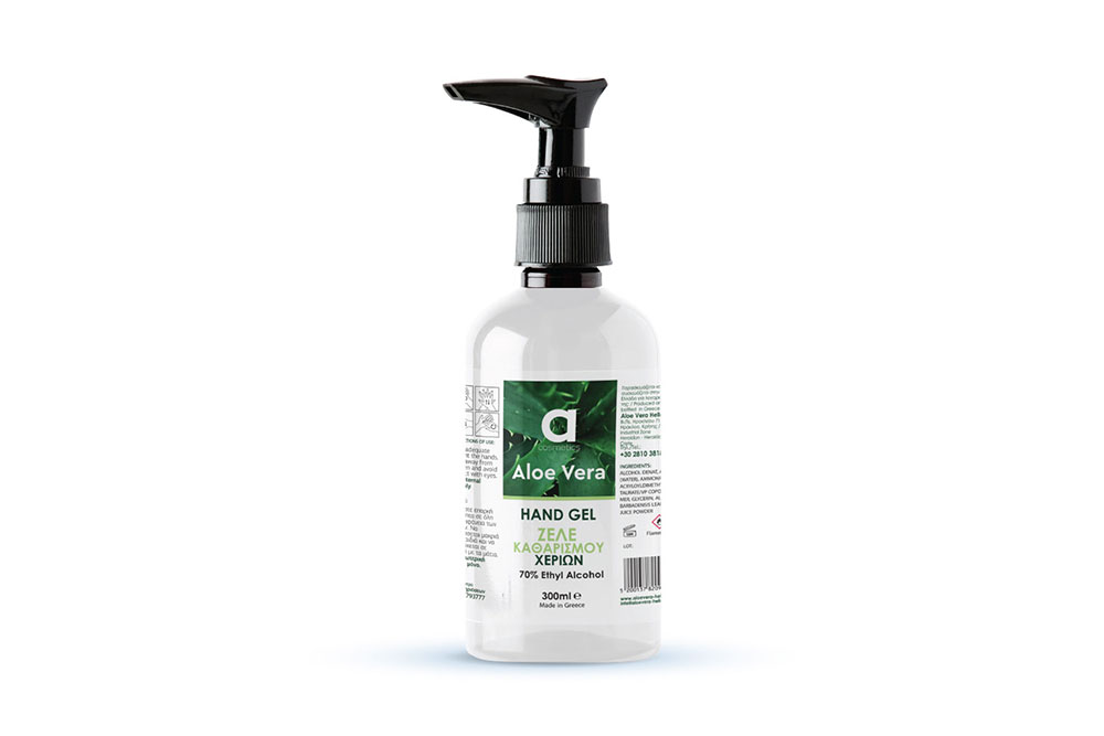 HAND GEL WITH MILD ANTISEPTIC ACTION AND ALOE BASIS
